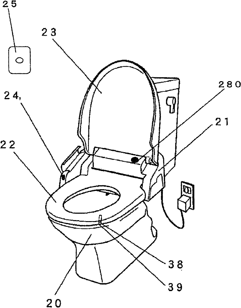 Toilet seat device