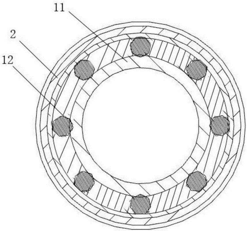 Reinforced concrete pole