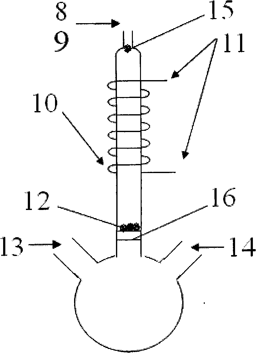 Plasma film coating apparatus for particle surface modification
