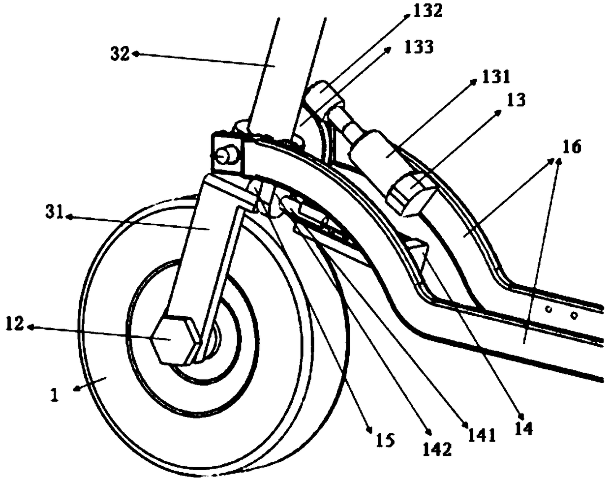 A portable fully automatic folding electric vehicle