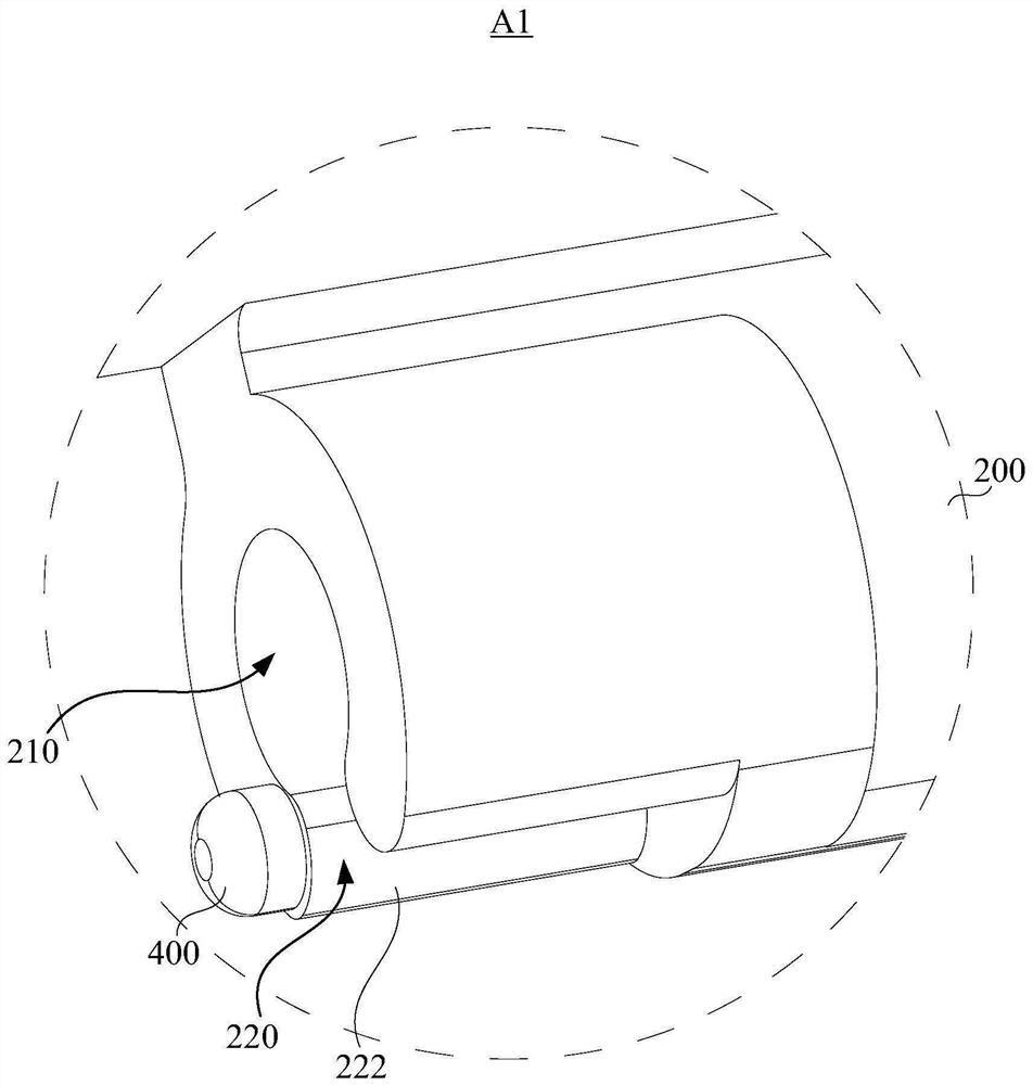 Battery pack mounting box and battery pack mounting device