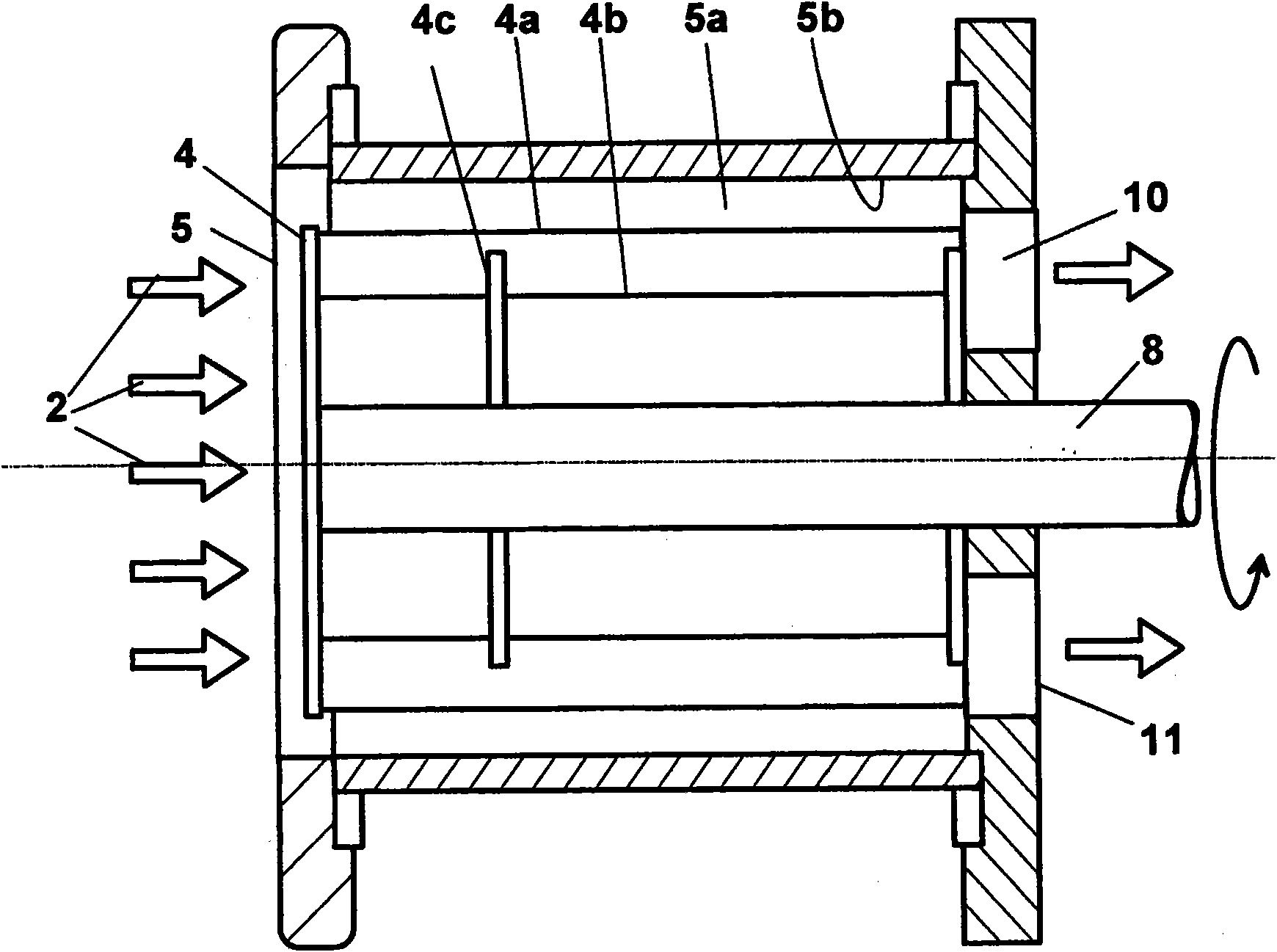 Extraction method and apparatus of juice and/or puree, in particular from partially or completely frozen vegetables