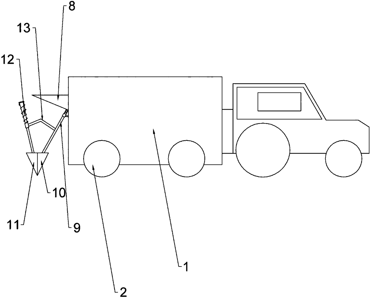 Crop transplantation device