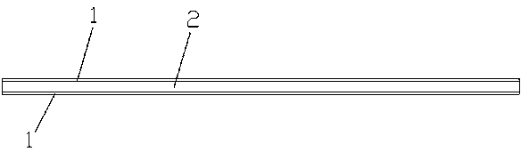 Teflon aluminum strip