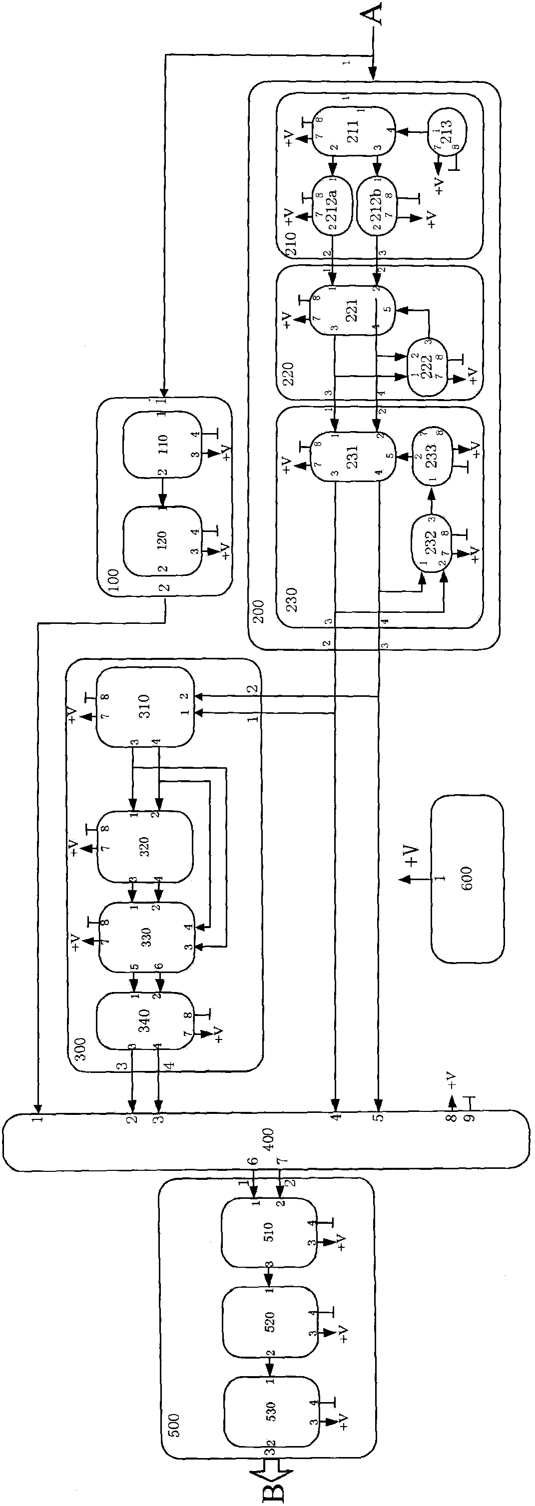 Adaptive anti-multipath broadband demodulator