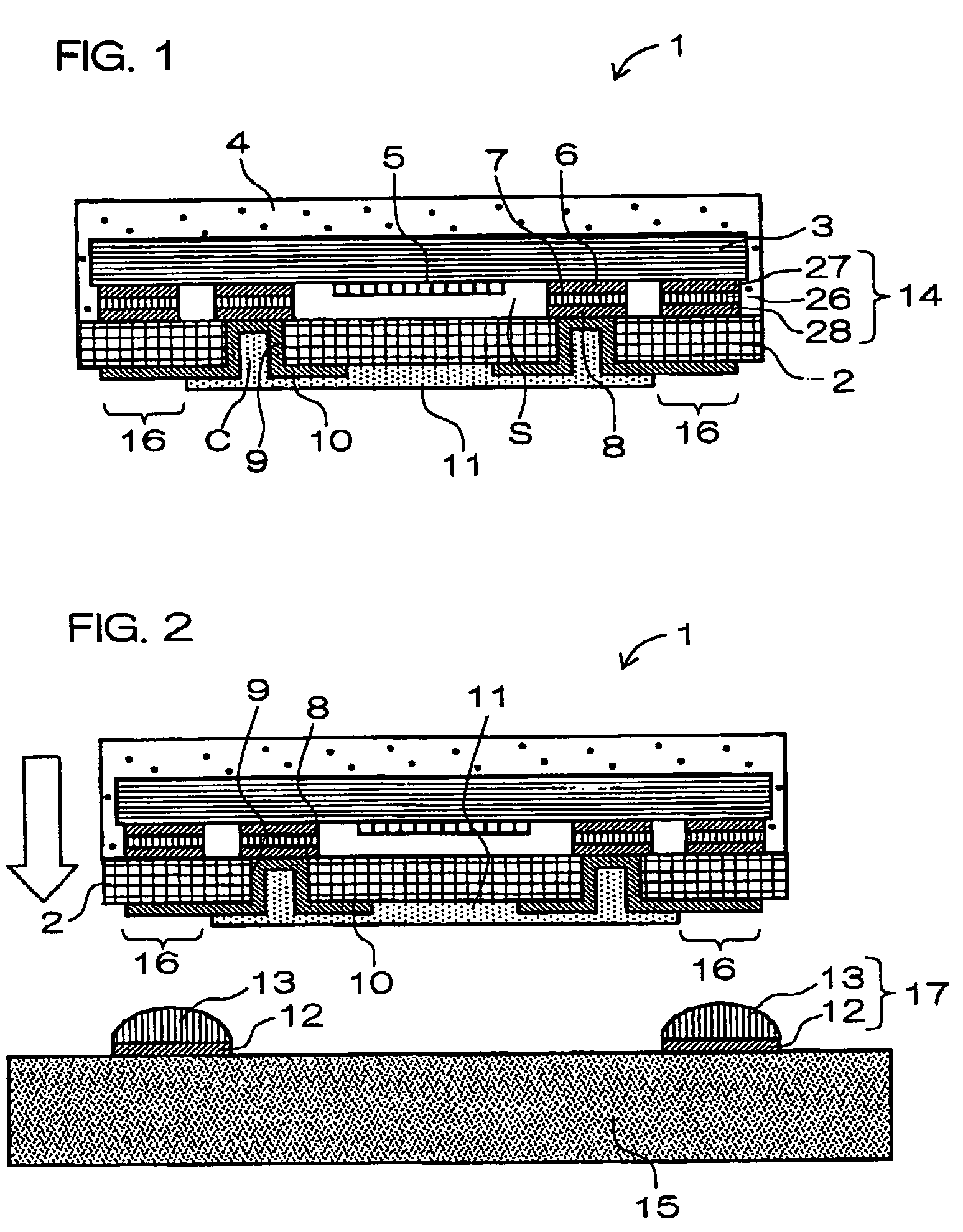 Surface acoustic wave device and electronic circuit device