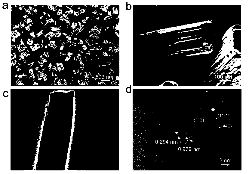 Homologous manganese oxide and spinel-type lithium manganate lithium ion battery and preparation method thereof