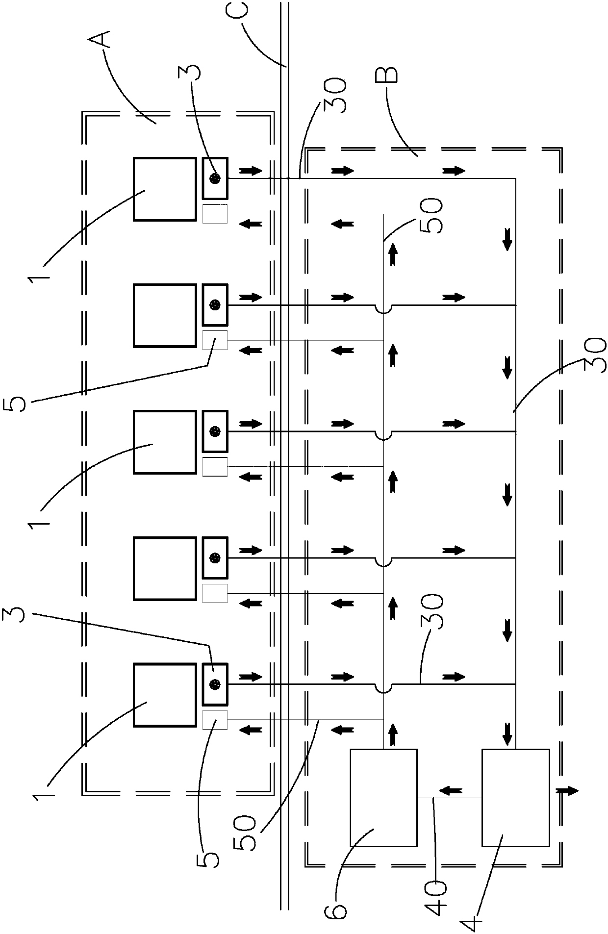 Automatic chip removing method and anti-settling collecting and conveying device for intelligent unmanned grinding and milling process