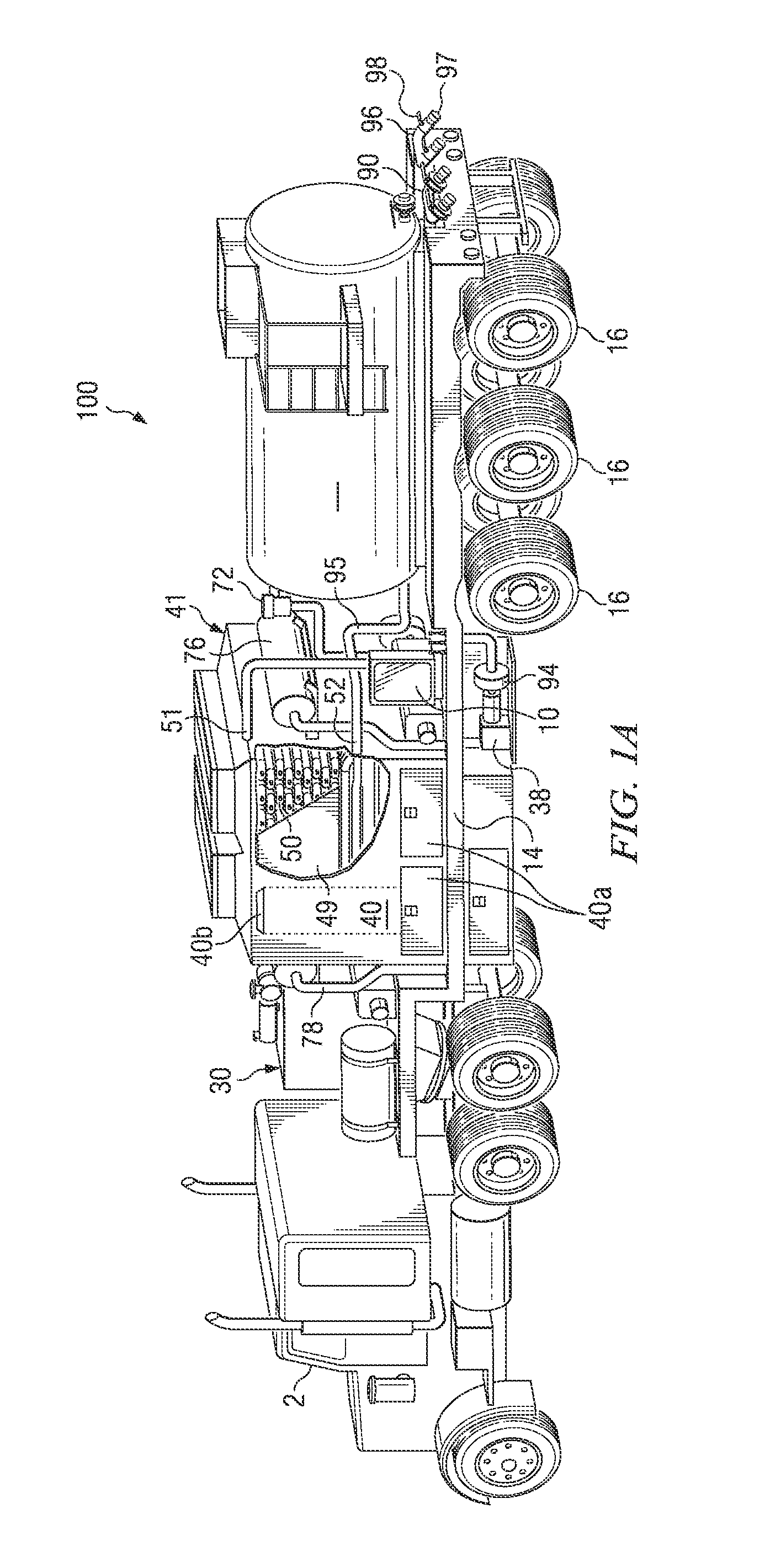 Frac water heating system and method for hydraulically fracturing a well
