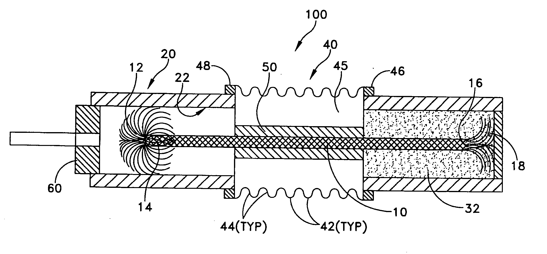 Heat pipe with axial and lateral flexibility