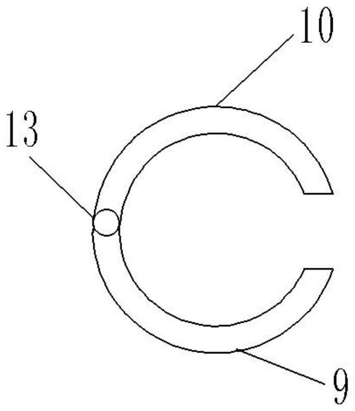 Large-section wire splicing sleeve steel sheath support and construction method