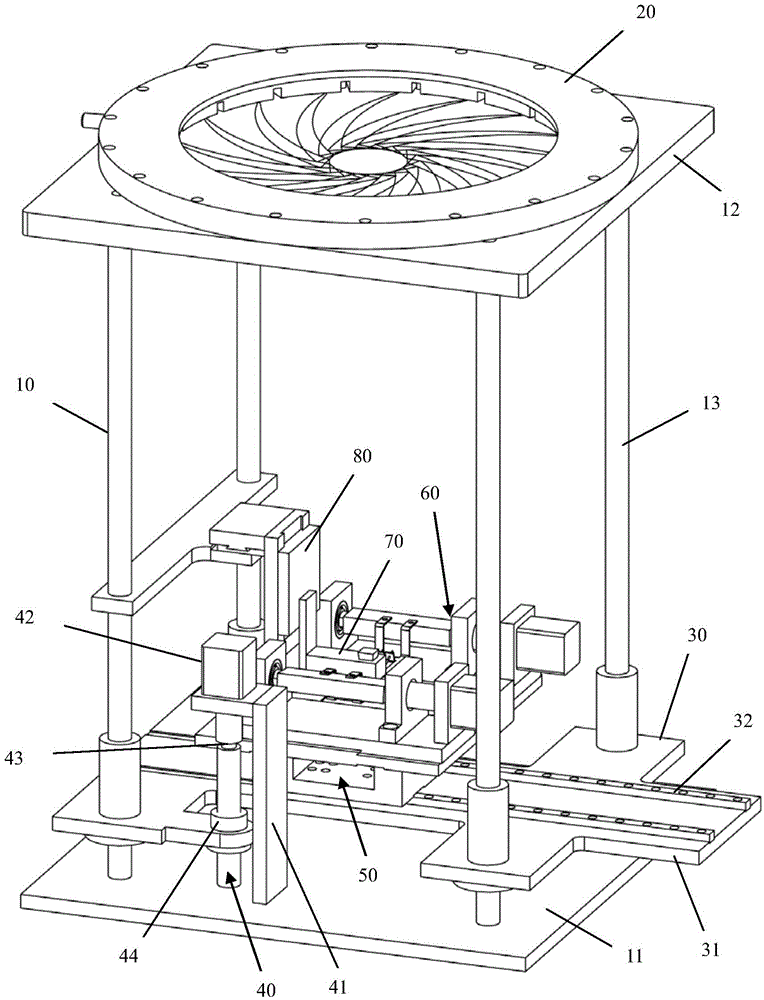 Photovoltaic cell concentration test device