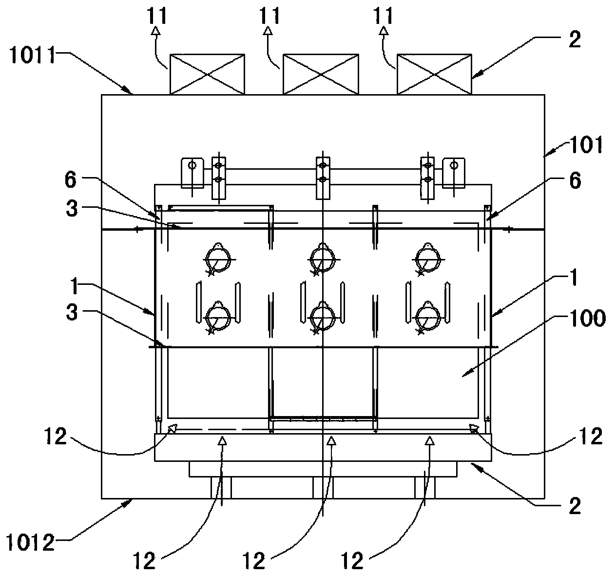 Transformer heat dissipation device