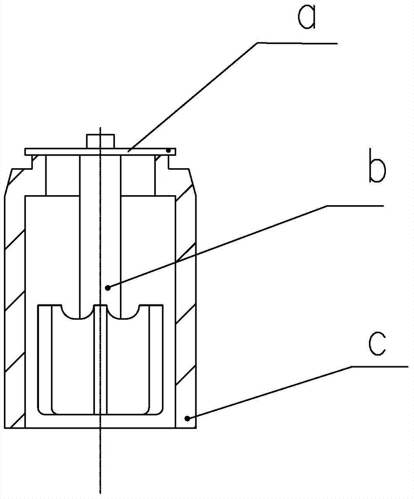 Lubricating oil path of diesel engine and working method thereof