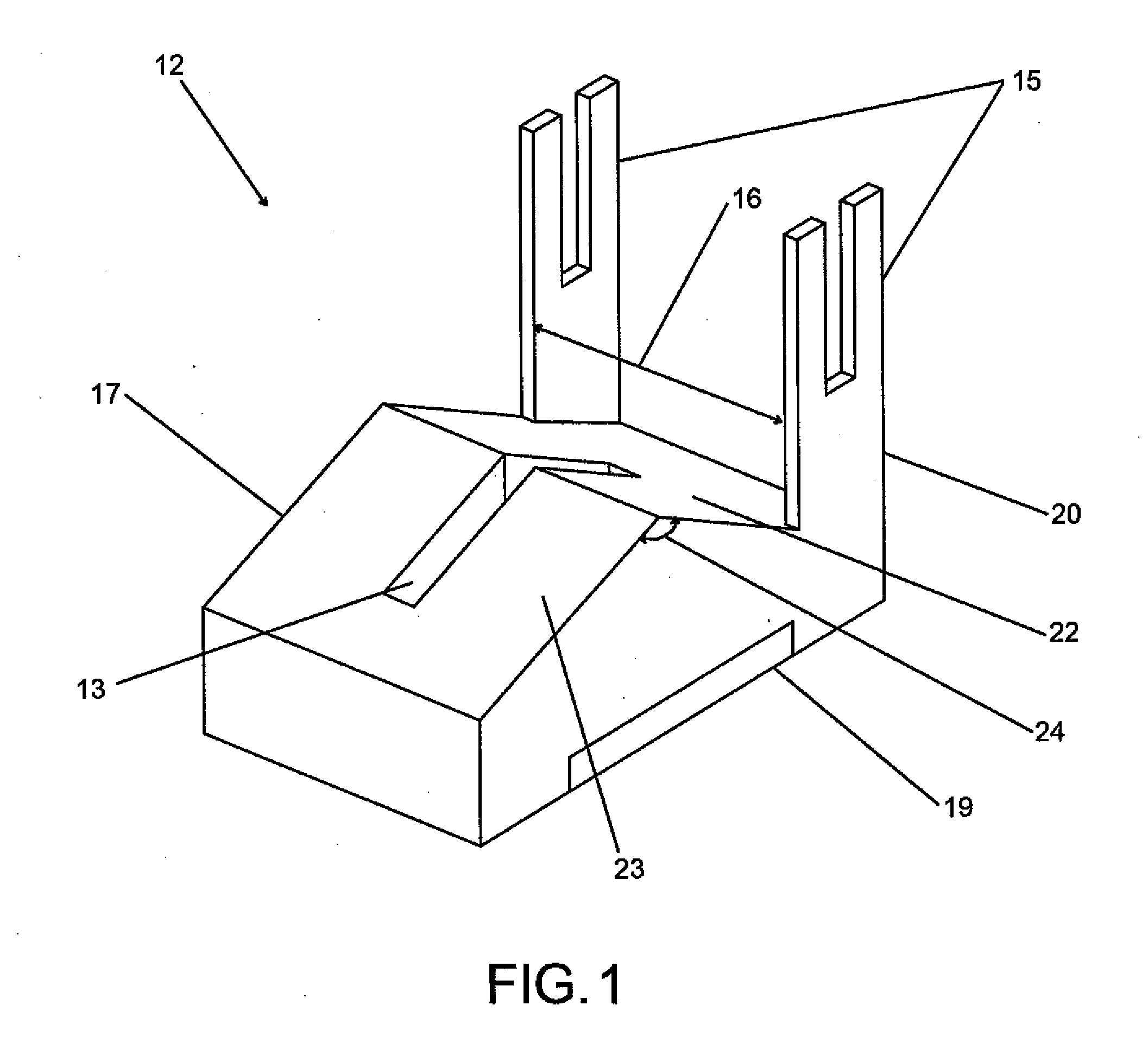 Patient positioning device and method for obtaining bent knee x-ray views