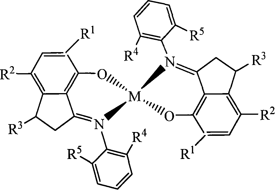 Method for preparing polynorborene by alkene polymerization catalytic