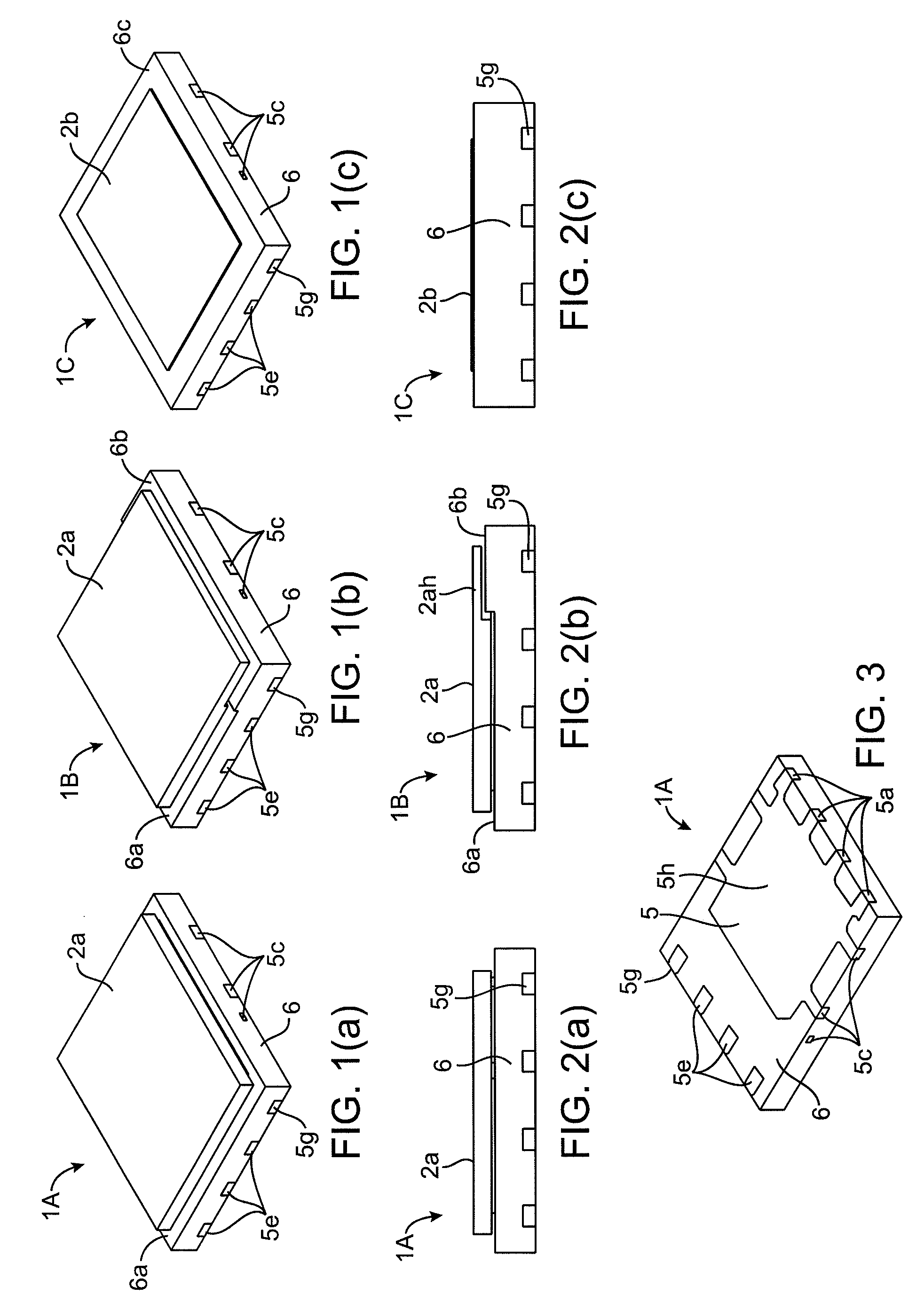 Semiconductor die package including low stress configuration