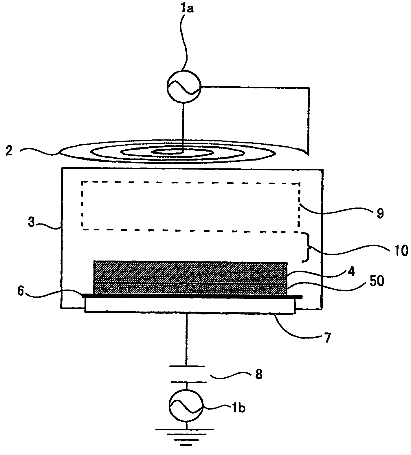 Dry etching method and diffractive optical element
