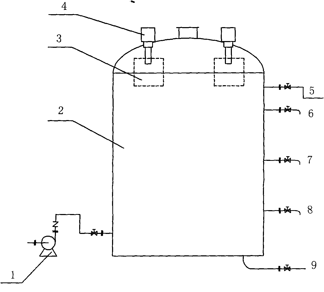 Method and device for performing emulsion breaking on oil-water emulsion by ultrasonic wave