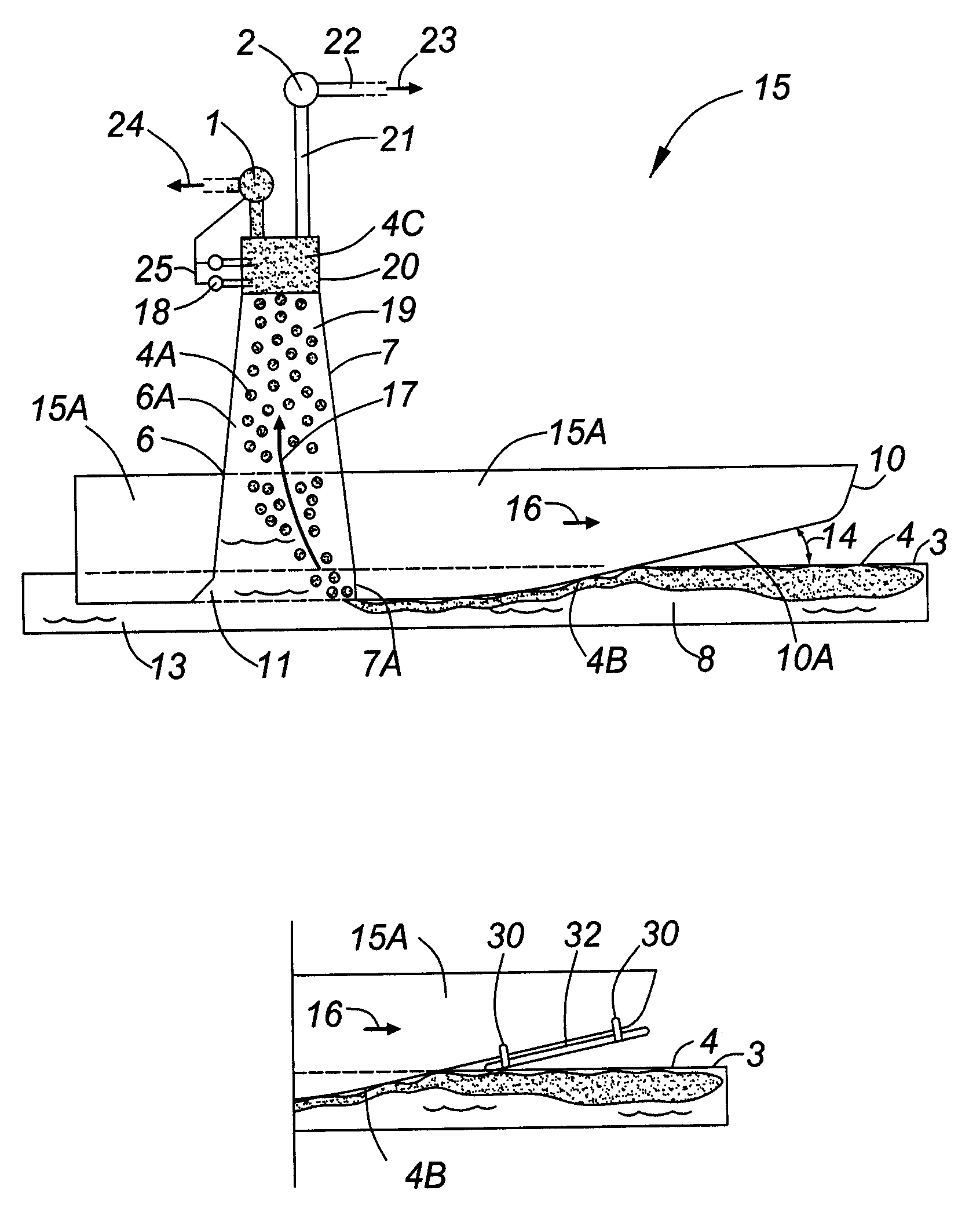 Device and method for cleaning up spilled oil and other liquids