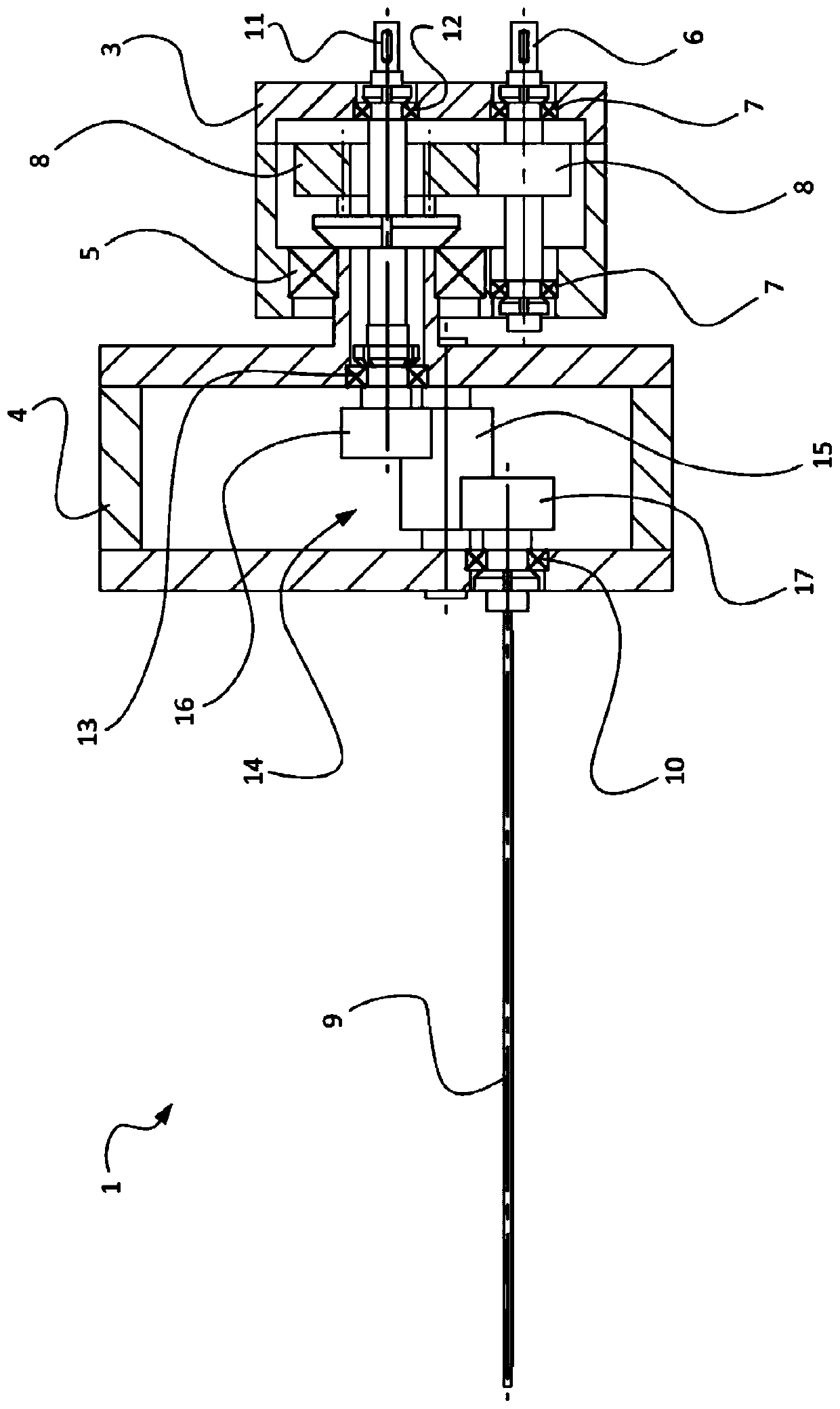 Winding device and method