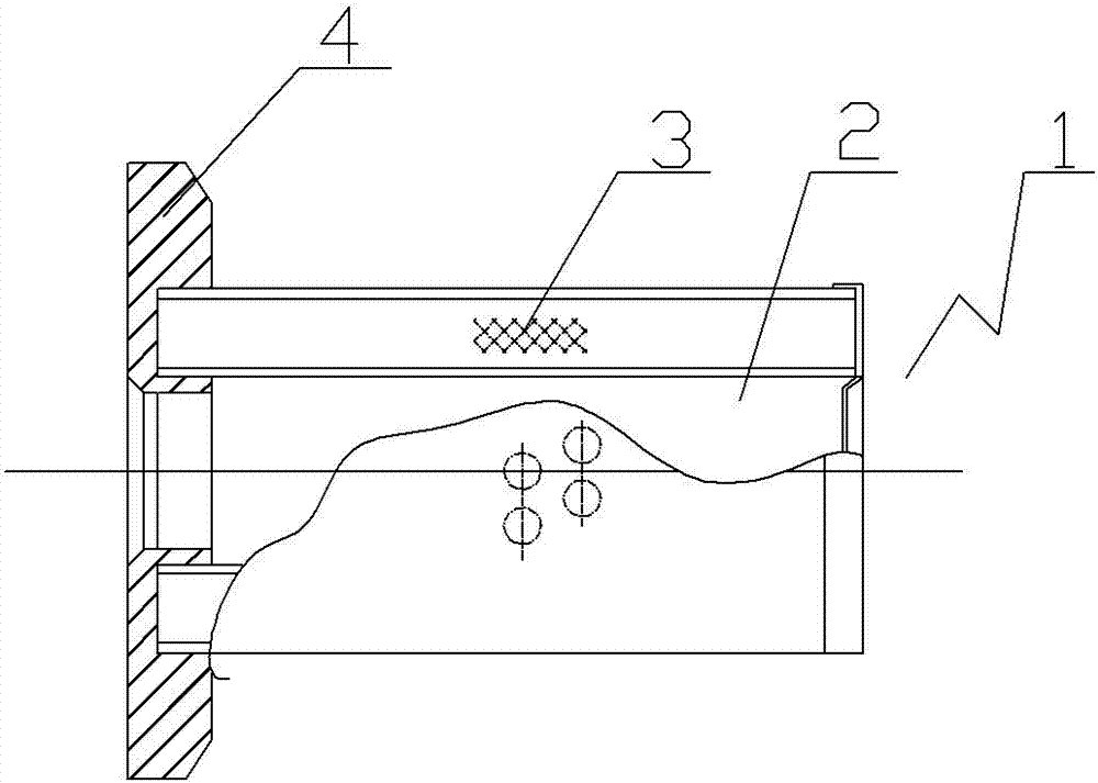 Hydraulic coarse strainer structure for crane gear box
