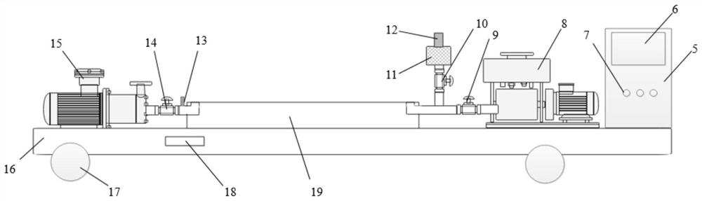 Stacking type processing device and processing method for shell substances