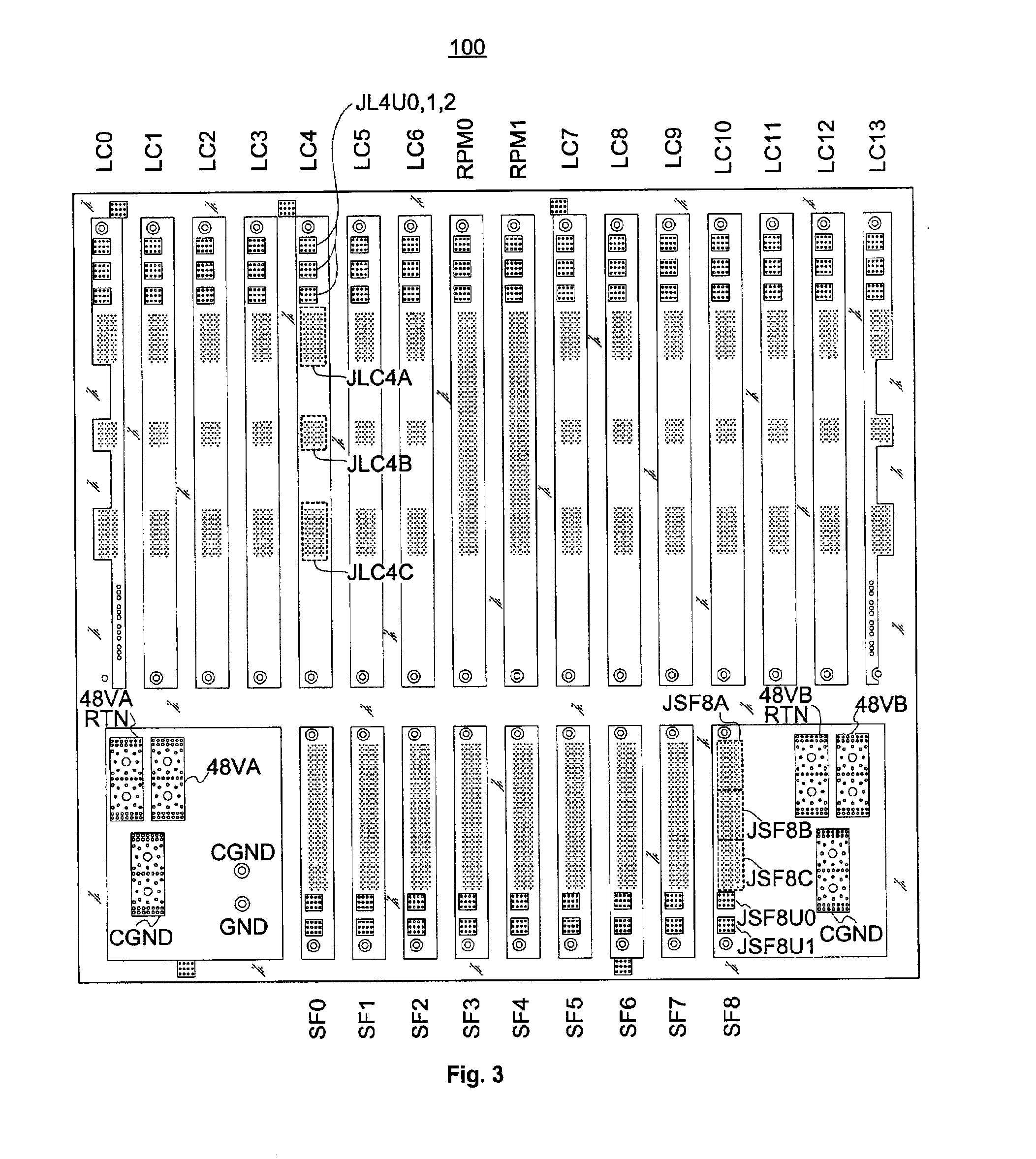 Method of fabricating a high-layer-count backplane