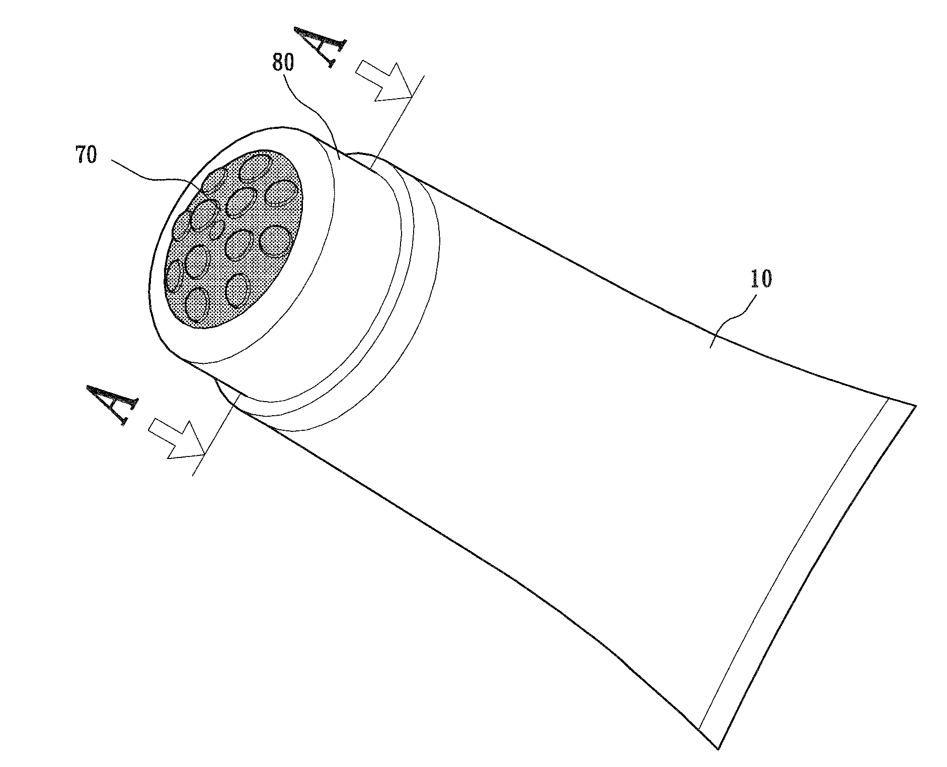 Touch-to-activate structure for make-up pen with function of vibration massage