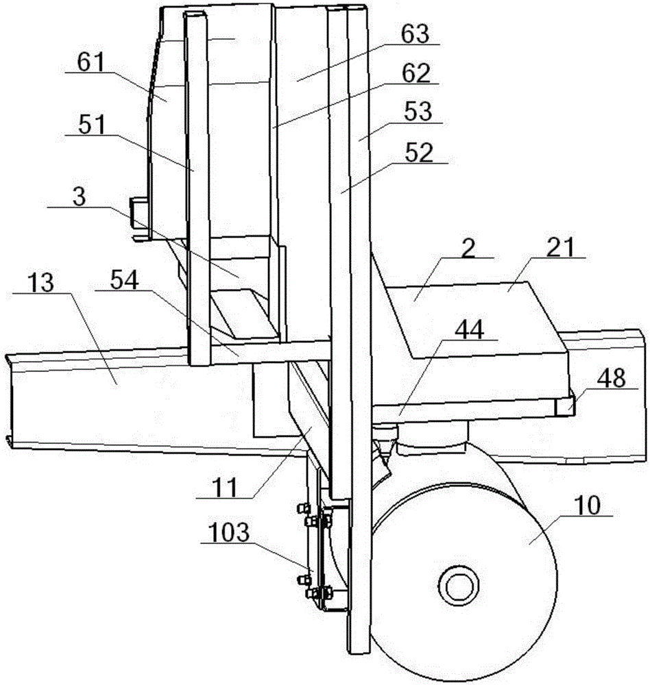 Air inlet system on passenger car with front engine