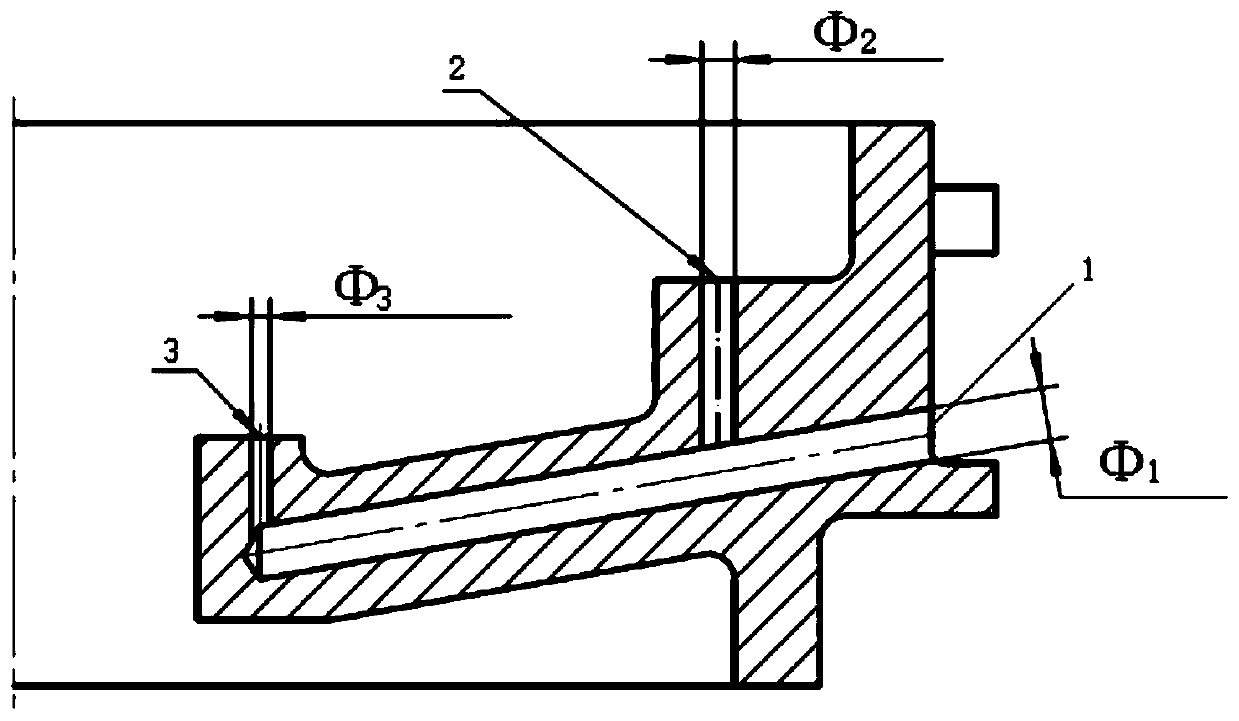 Processing method for improving flow precision of oil injecting ring