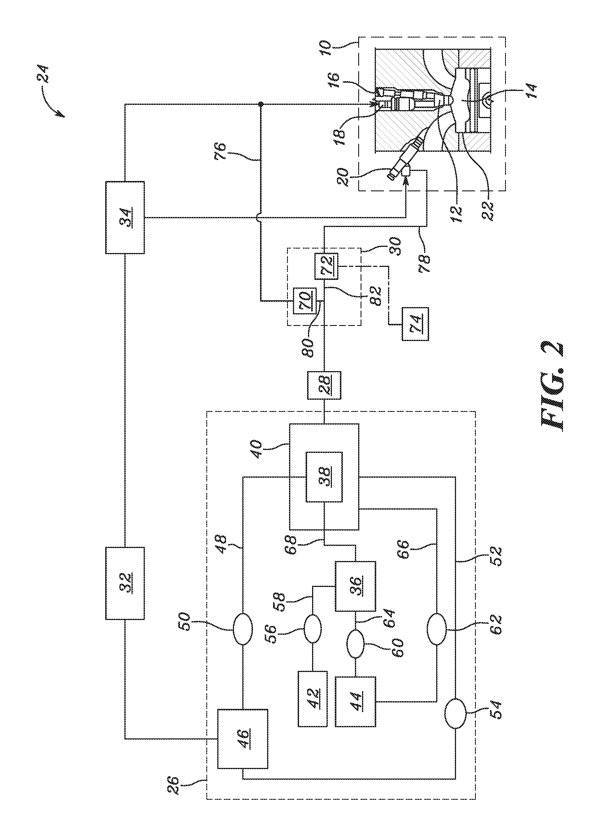 Fuel reformer system for multiple combustion chambers