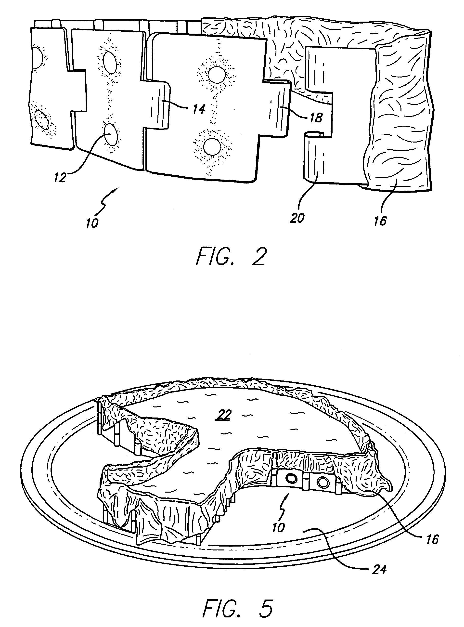 Flexible baking apparatus