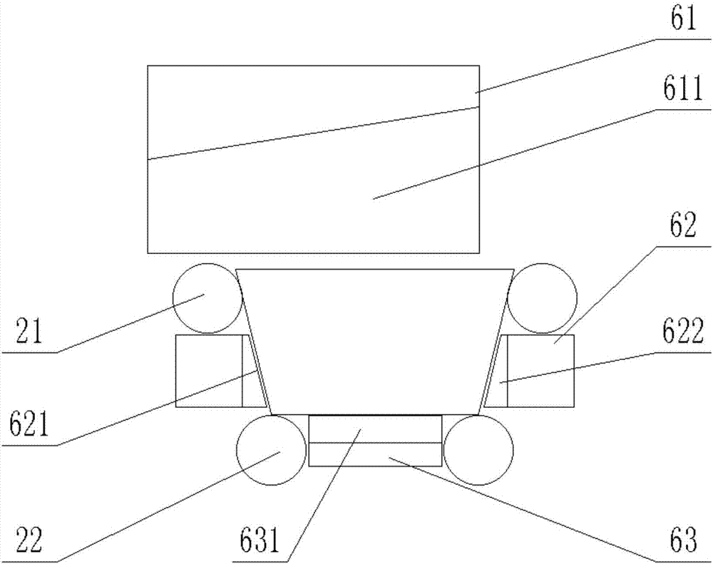 Keycap conveying device