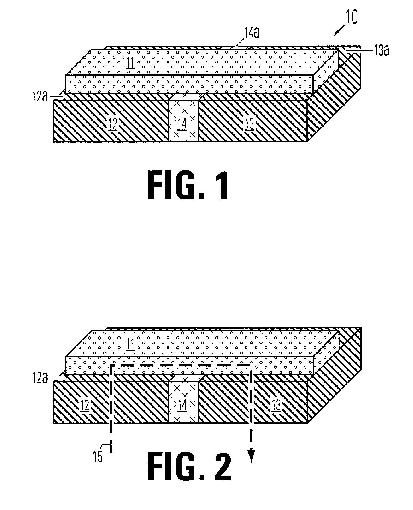 Self-aligned, embedded phase change ram and manufacturing method