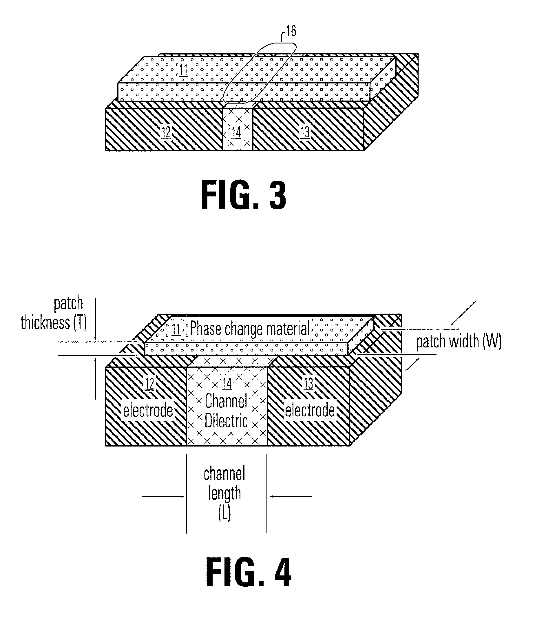 Self-aligned, embedded phase change ram and manufacturing method