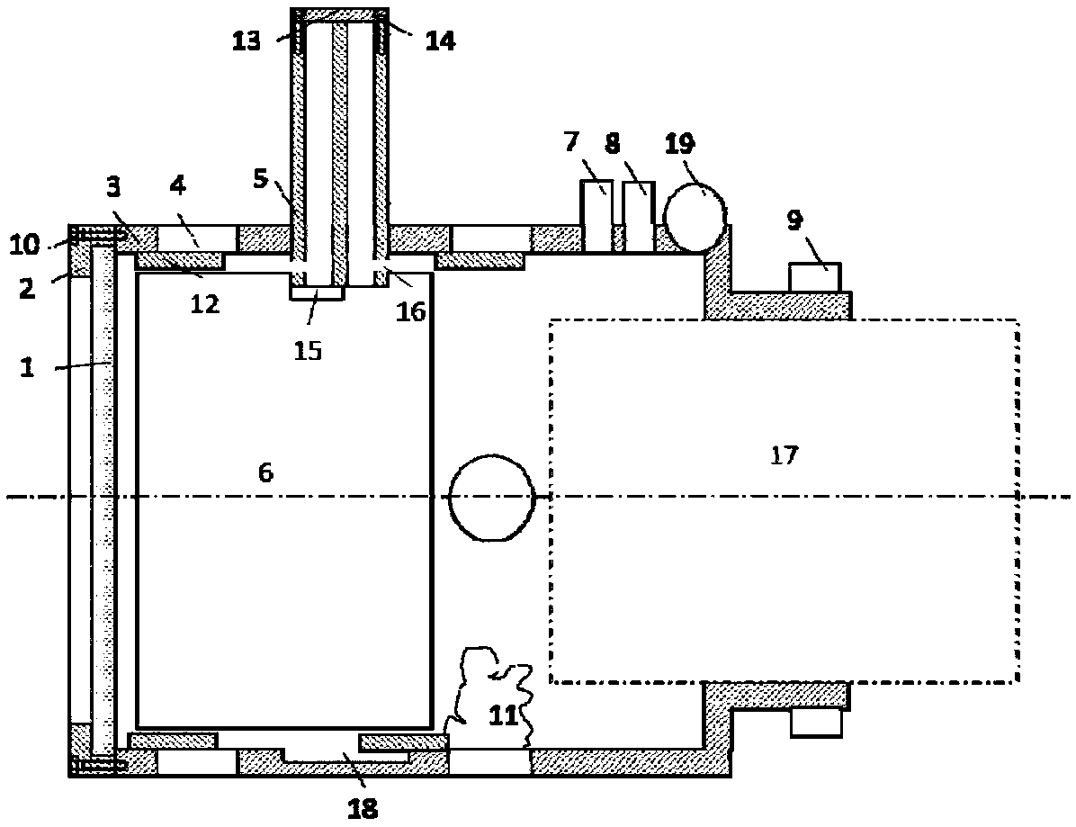 Replacement device and replacement method of excimer laser window