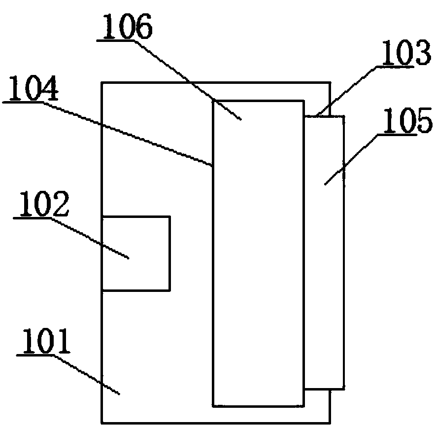 Bubble-removing device for strong adhesive liquid