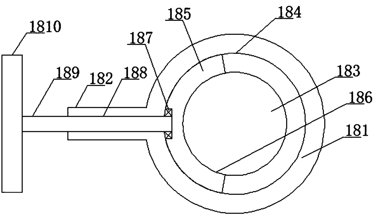 Bubble-removing device for strong adhesive liquid