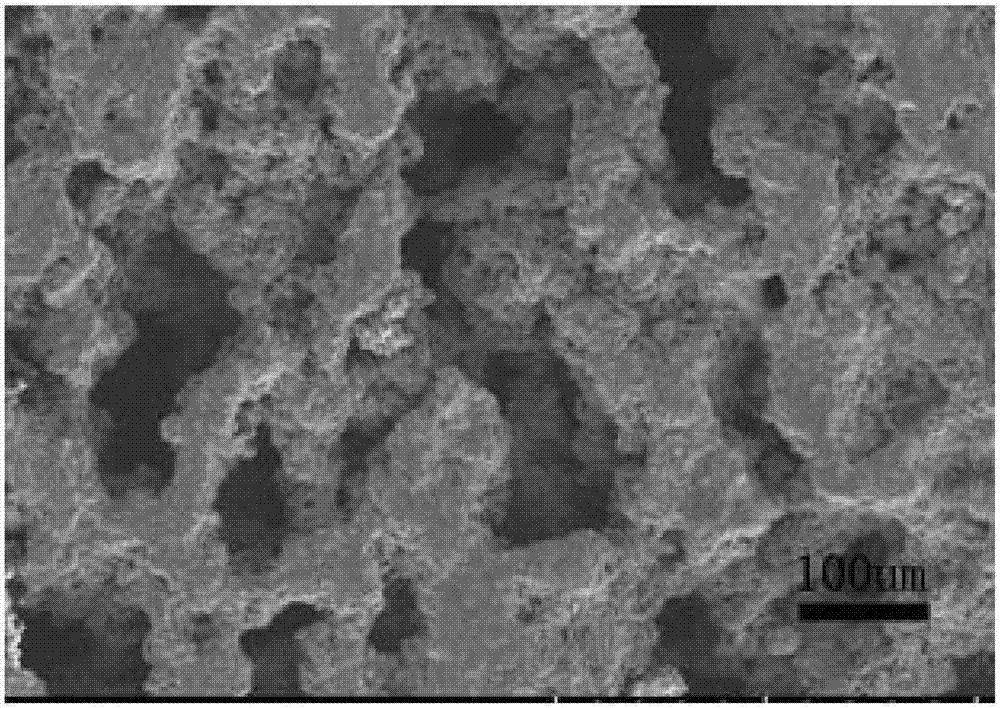 Light foam Mn-Cu alloy high-damping material and preparation method thereof