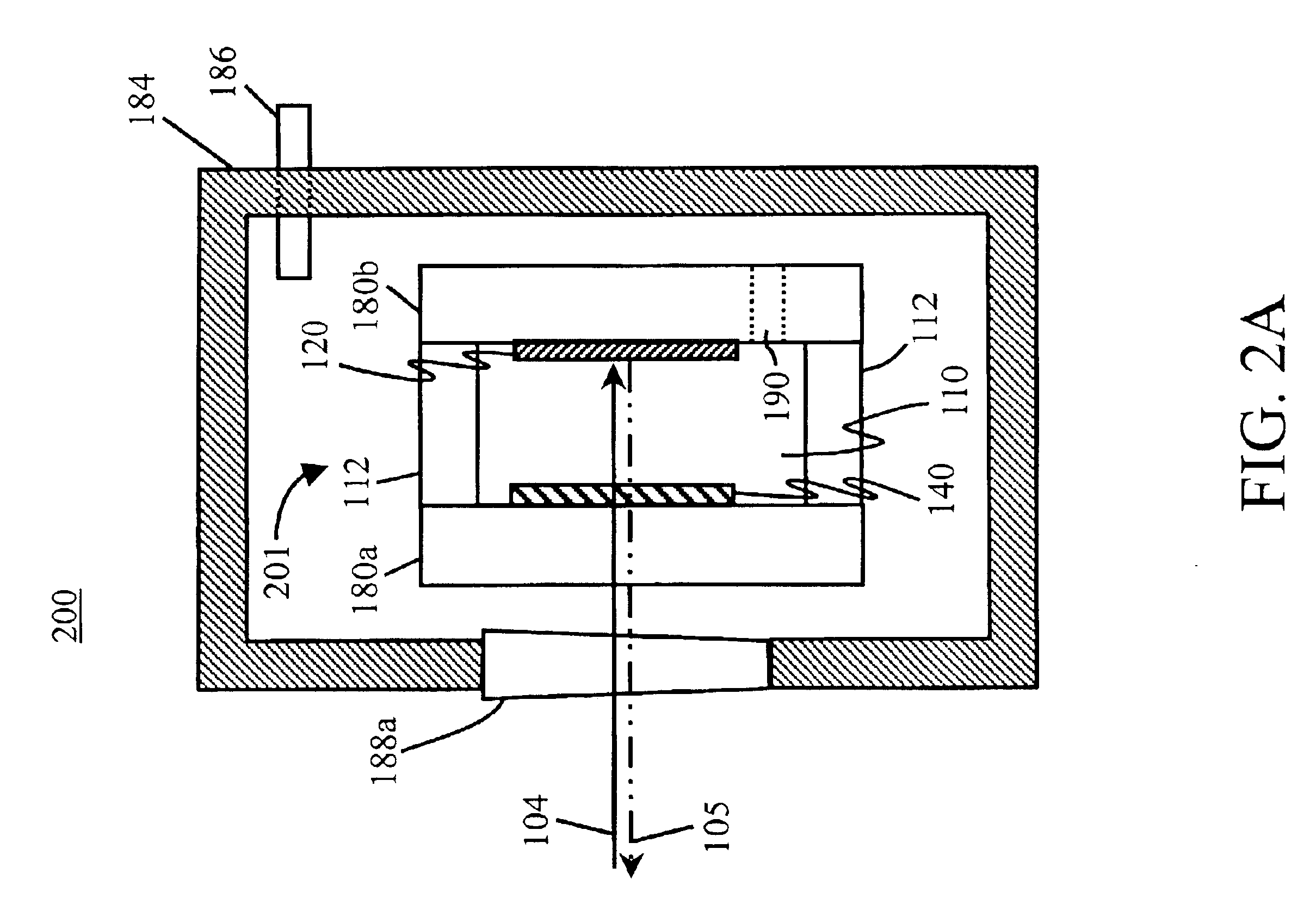 Method and apparatus for tunable interferometer utilizing variable air density