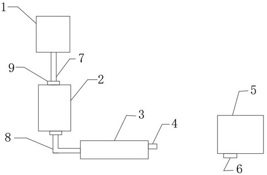 Continuous production process and device for anhydrous lithium hydroxide
