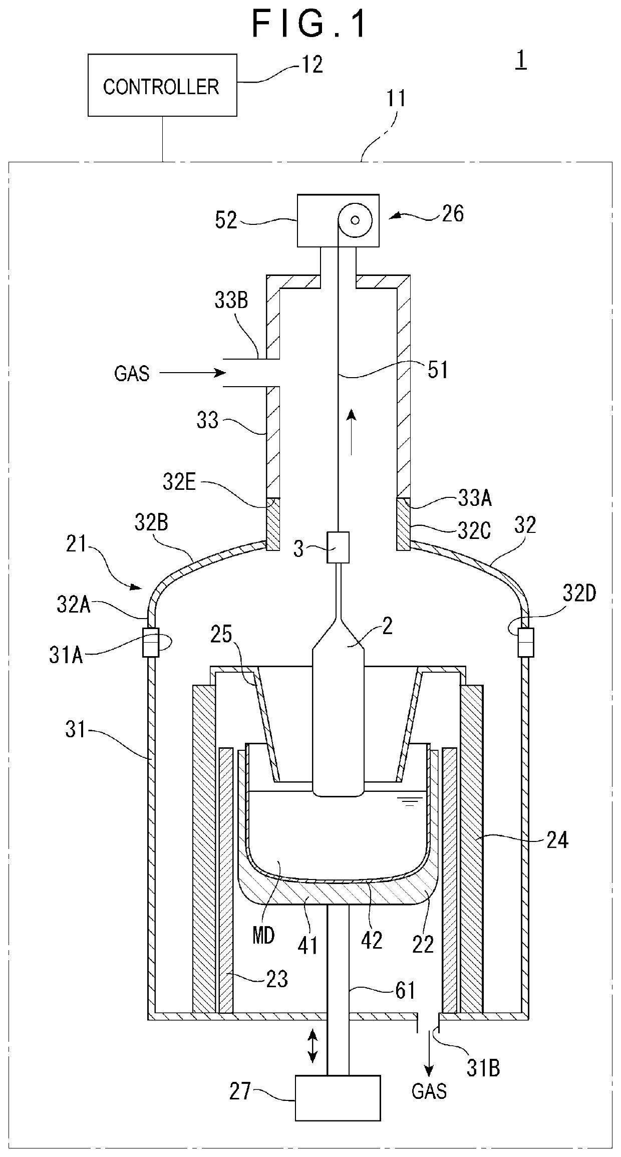 Production method of monocrystalline silicon