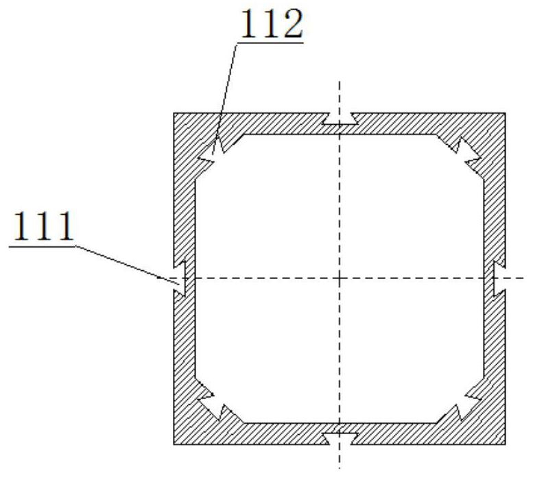 Fabricated reinforced wall steering device and fabrication method