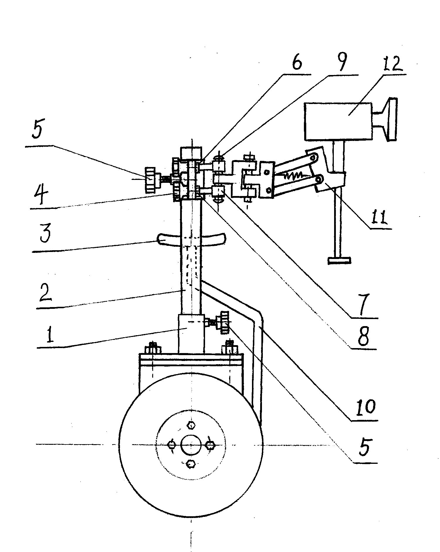 Steadicam camera balance car