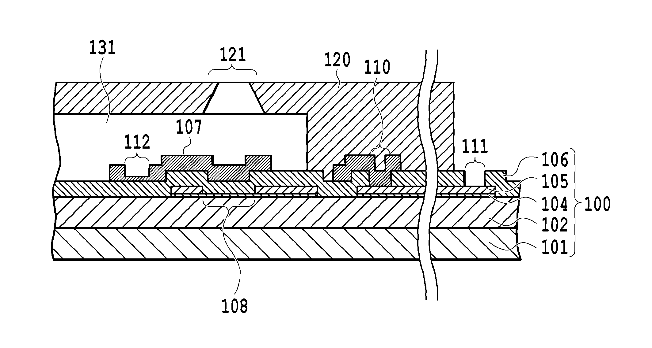 Substrate for inkjet head, inkjet head, and inkjet printing apparatus