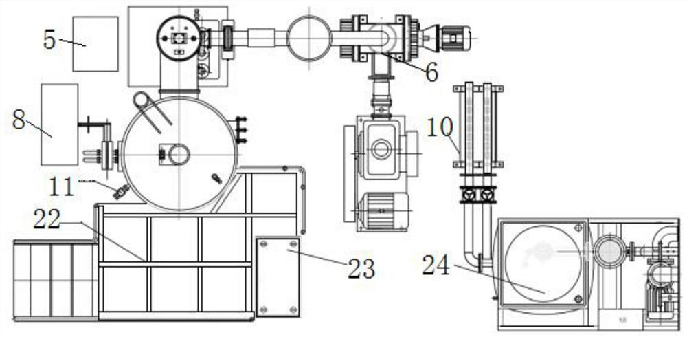 Ultrahigh-temperature vacuum induction melting furnace