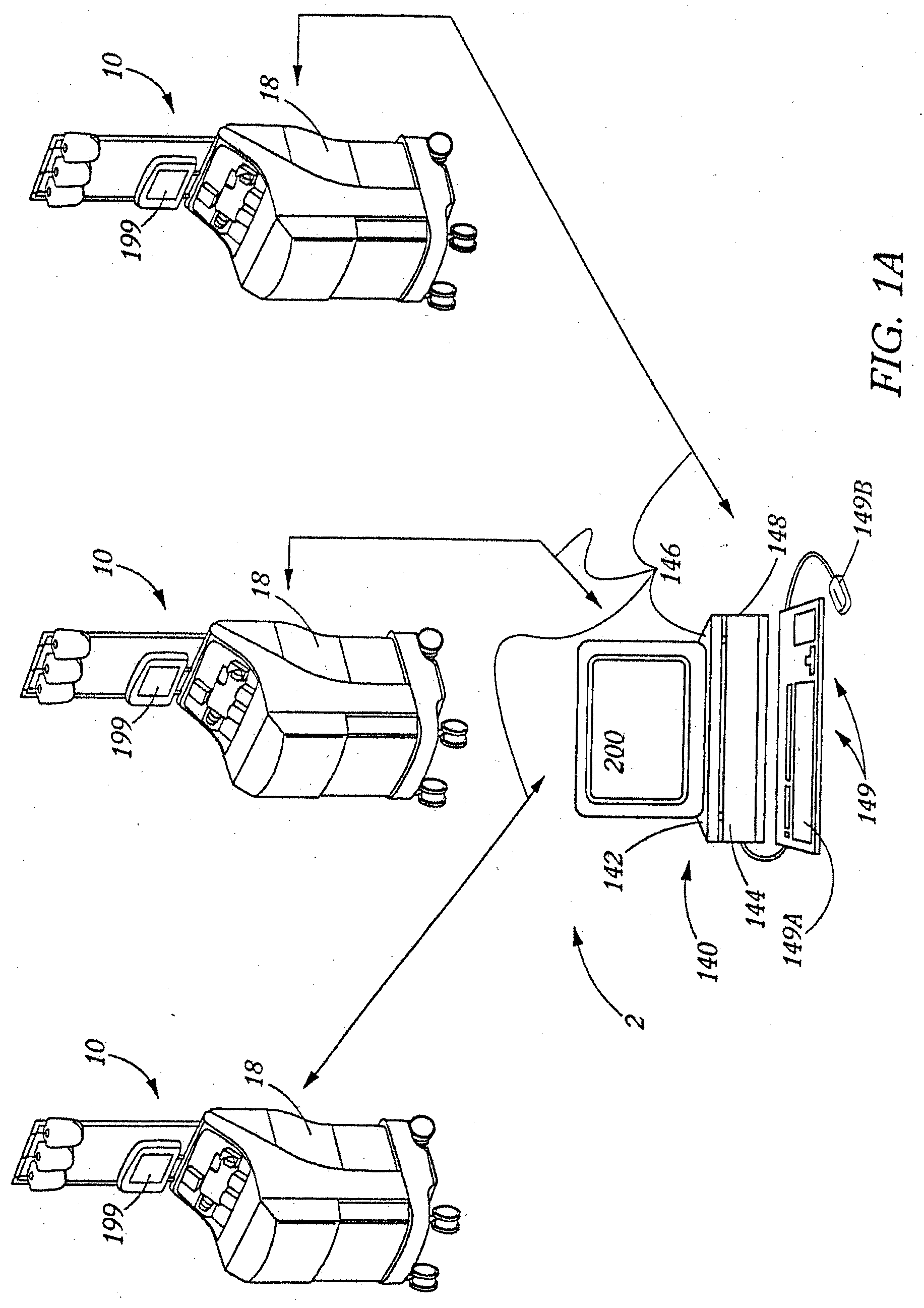 Extracorporeal blood processing information management system