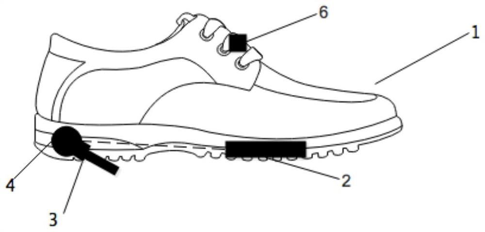 Intelligent anti-skid shoes