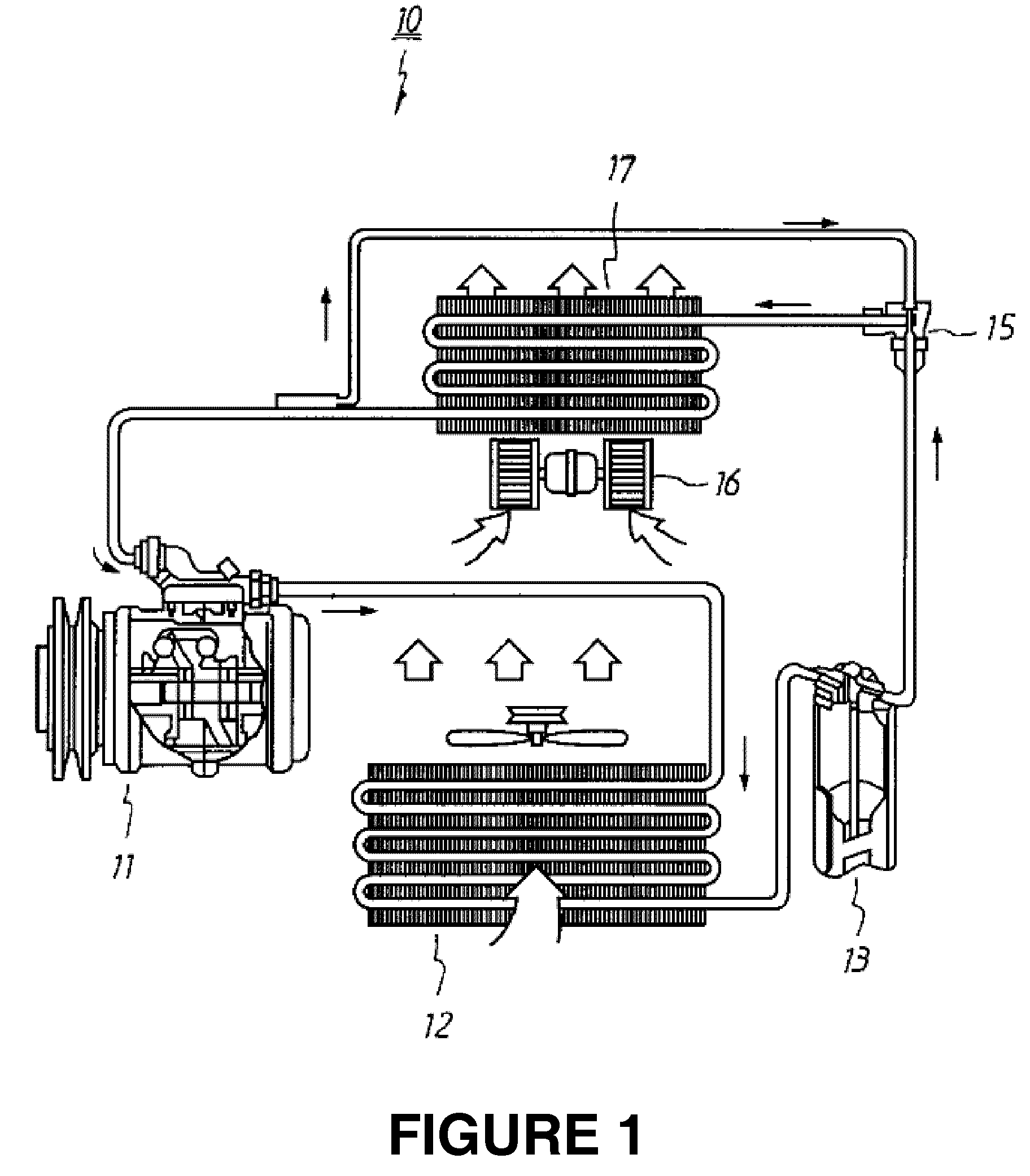 Internal cooling apparatus for automobiles